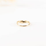 bague réglable en acier inoxydable pour femme 