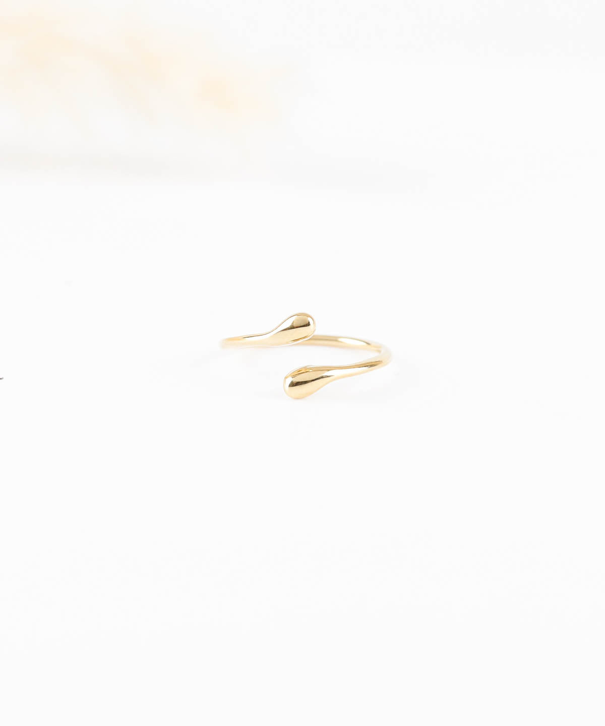 bague réglable en acier inoxydable pour femme 