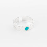 bague en plaqué argent réglable pour femme 