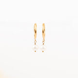 Boucles d'oreilles - Créole - Acier inoxydable - BLANCHE