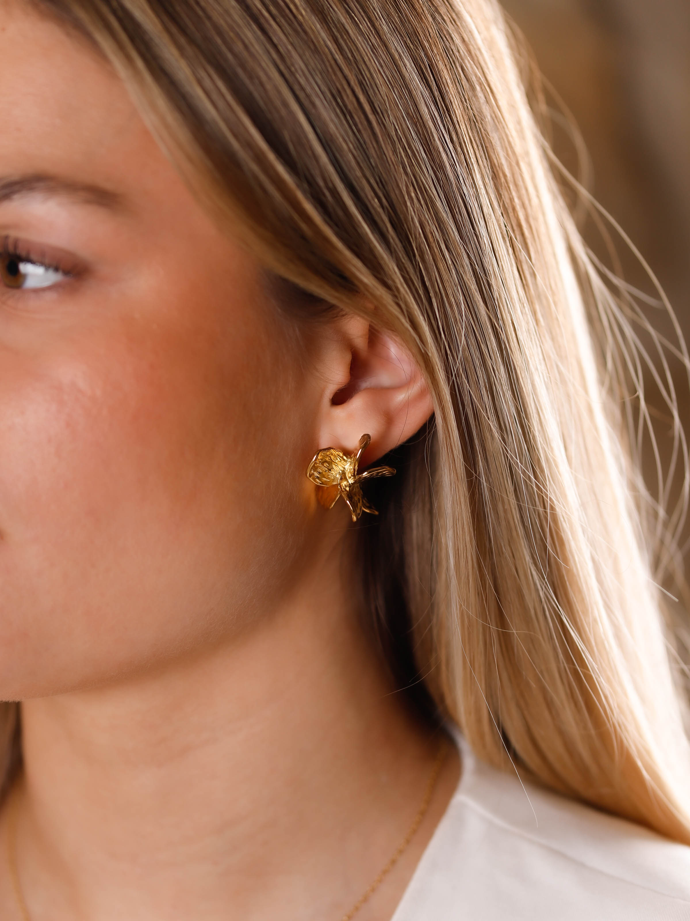 boucles d'oreilles en acier inoxydable pour femme 