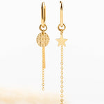 boucles d'oreilles interchangeables en acier inoxydable pour femme 