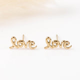 boucles d'oreilles en acier inoxydable pour femme 