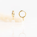 boucles d'oreilles créoles en acier inoxydable avec fleur pour femme 