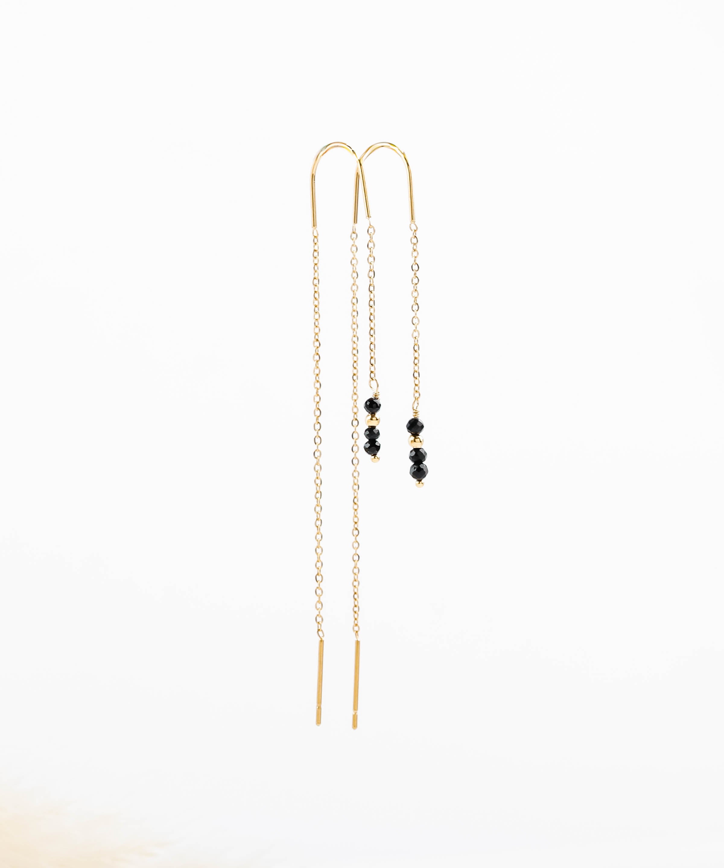 boucles d'oreilles chaîne en acier inoxydable pour femme 