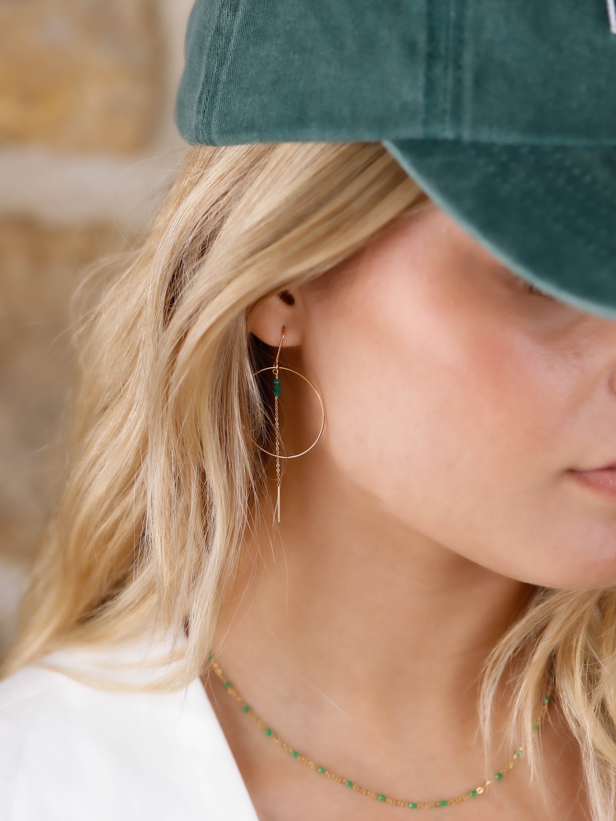 boucles d'oreilles en acier inoxydable pour femme 