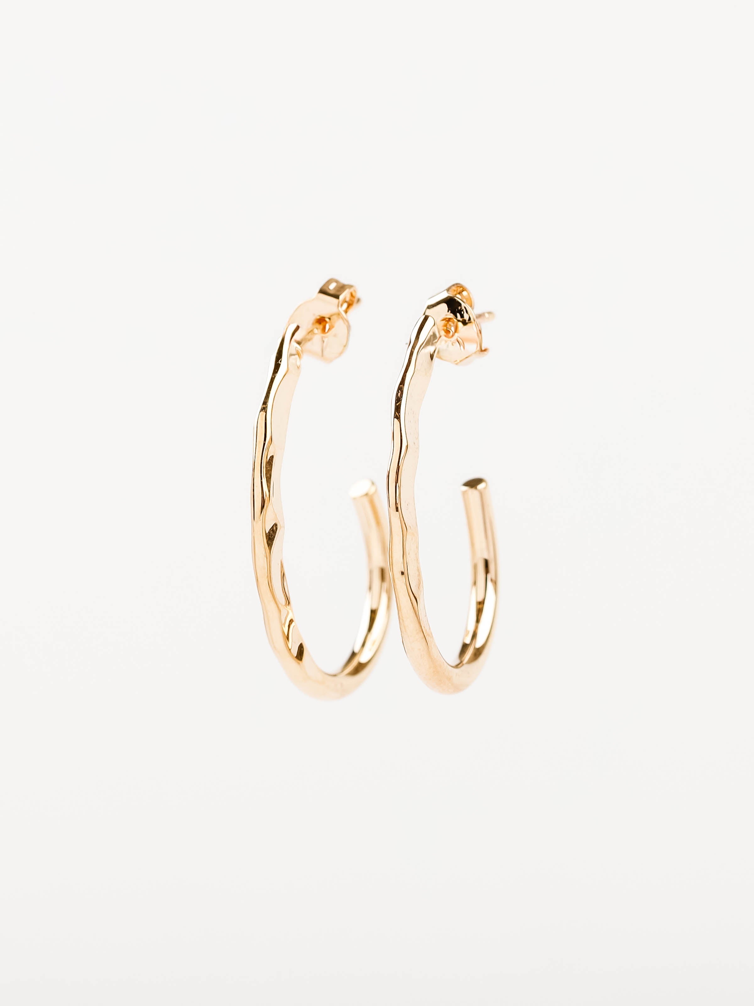 boucles d'oreilles en plaqué or pour femme