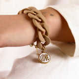 bracelet en acier inoxydable en maillon pour femme 