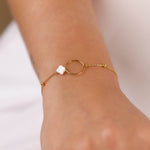 bracelet en acier inoxydable pour femme