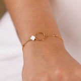 bracelet en acier inoxydable pour femme