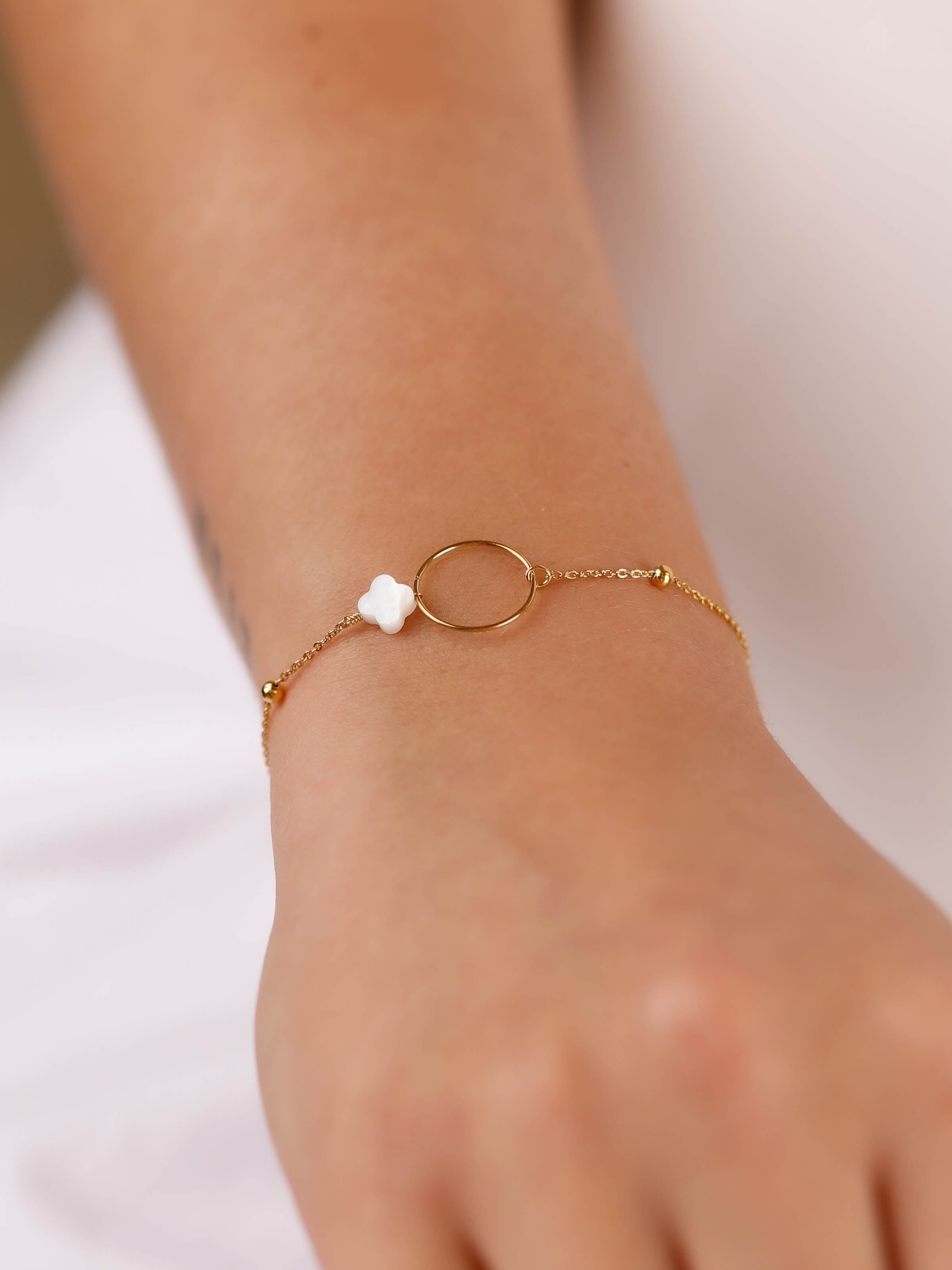 bracelet en acier inoxydable pour femme