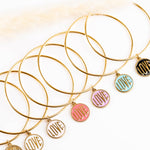 bracelet jonc en acier inoxydable pour femme