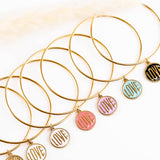 bracelet jonc en acier inoxydable pour femme