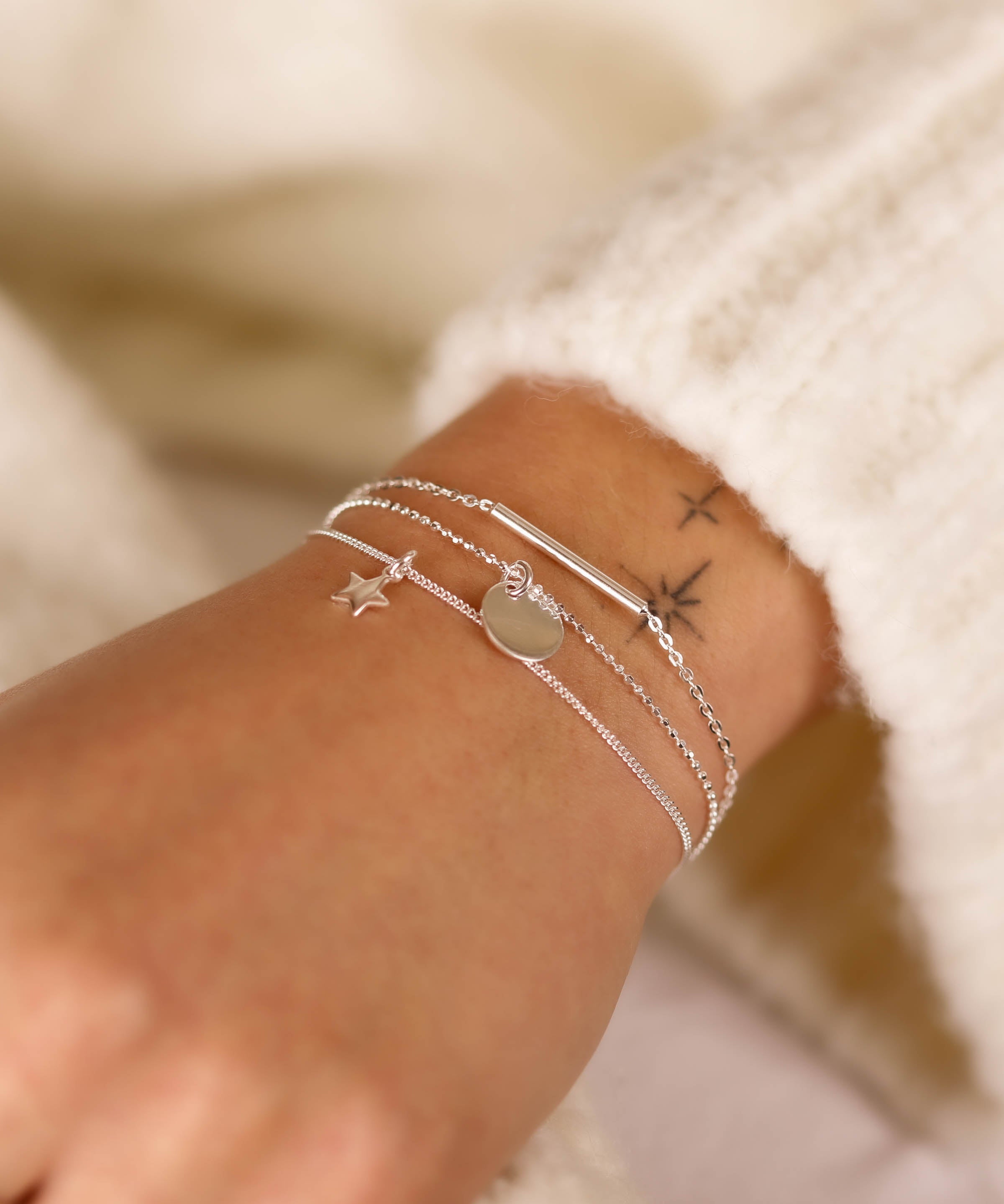bracelet en argent 925 pour femme 