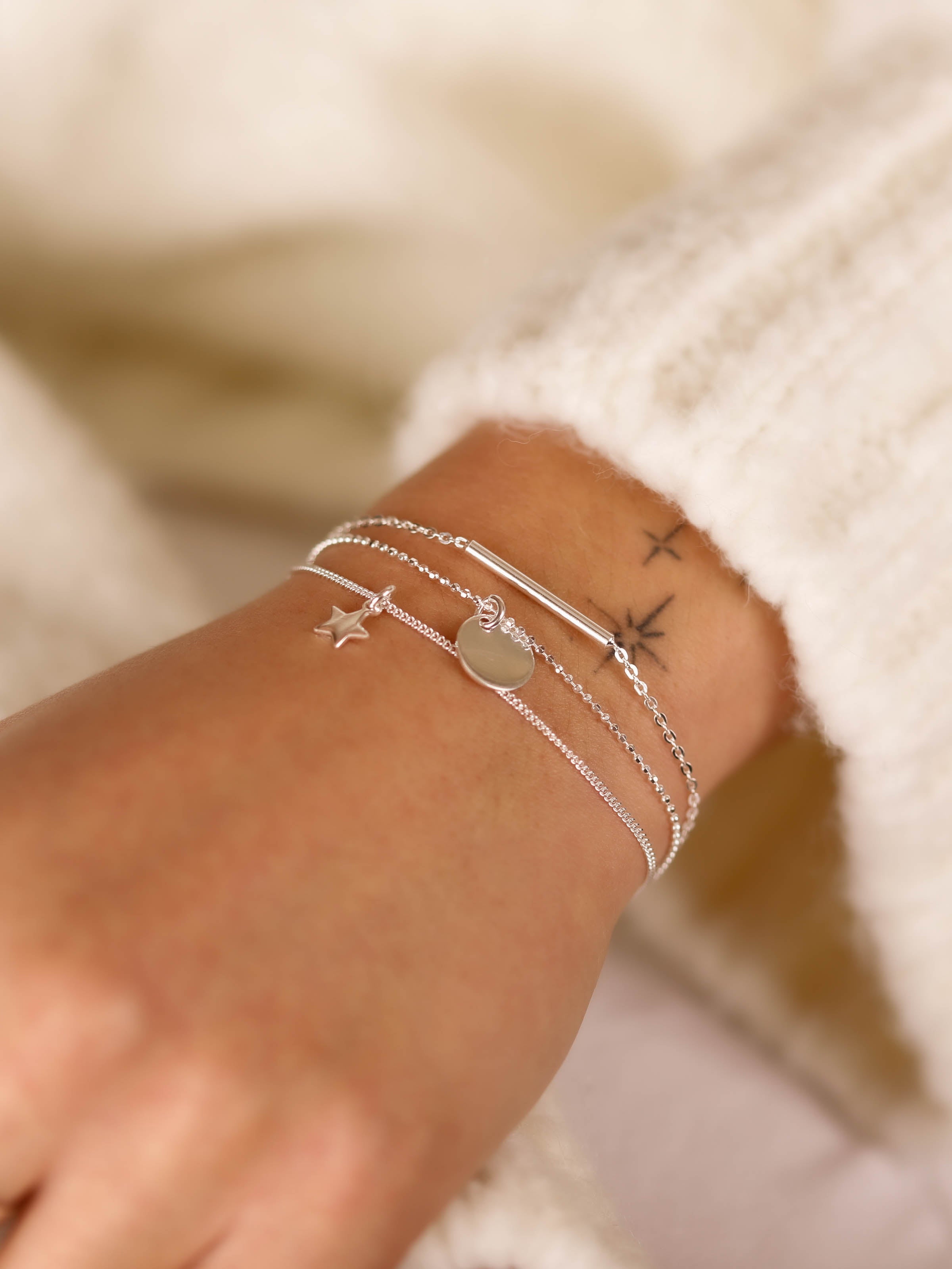 bracelet en argent 925 pour femme 