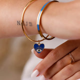 bracelet jonc en acier inoxydable pour femme 