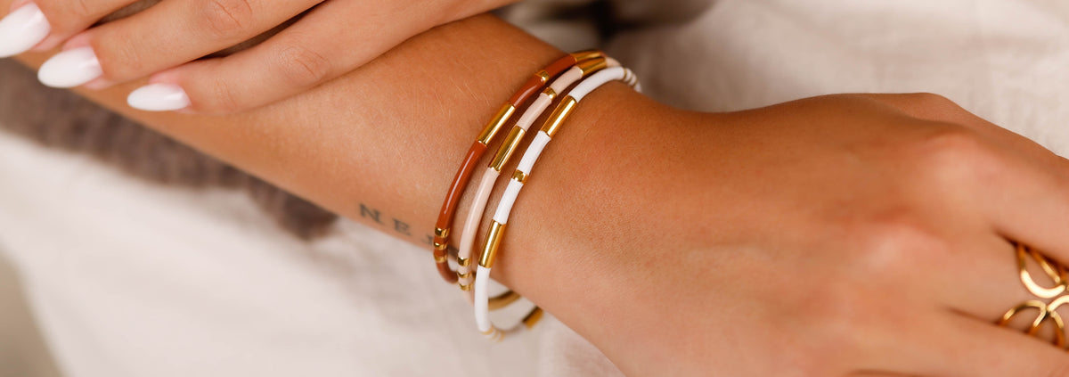 bracelets joncs en acier inoxydable pour femme 
