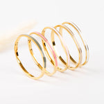 bracelet jonc en acier inoxydable coloré pour femme 