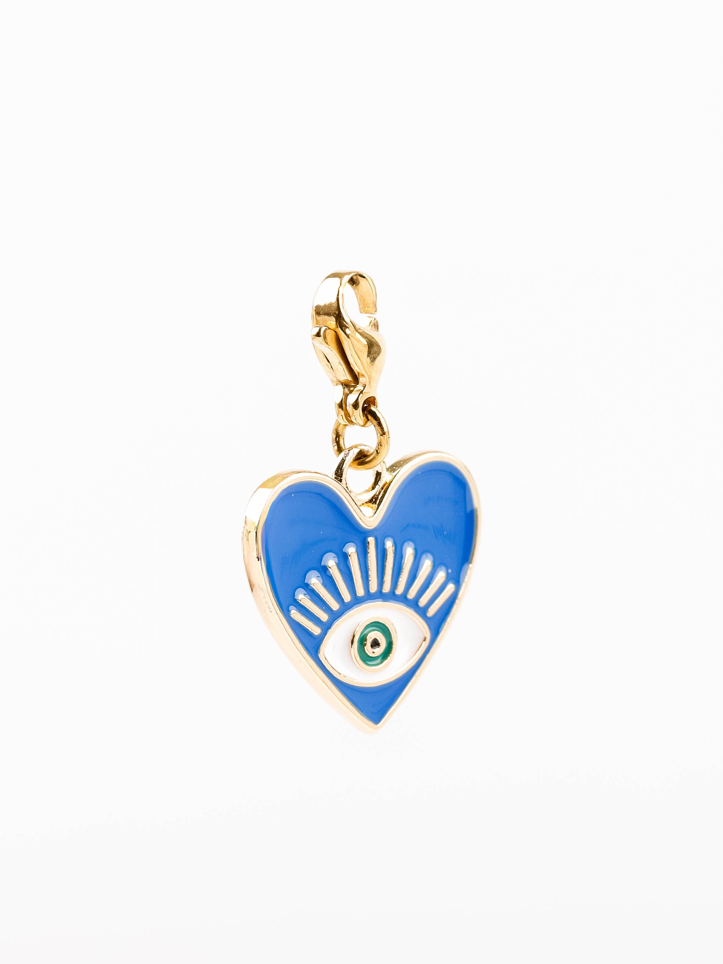 charm's cœur en acier inoxydable pour femme 