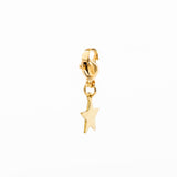 charm's étoile en acier inoxydable pour femme 