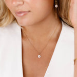collier en acier inoxydable pour femme 
