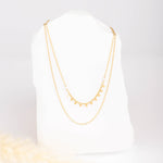collier en acier inoxydable pour femme 