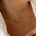 collier en acier inoxydable pour femme
