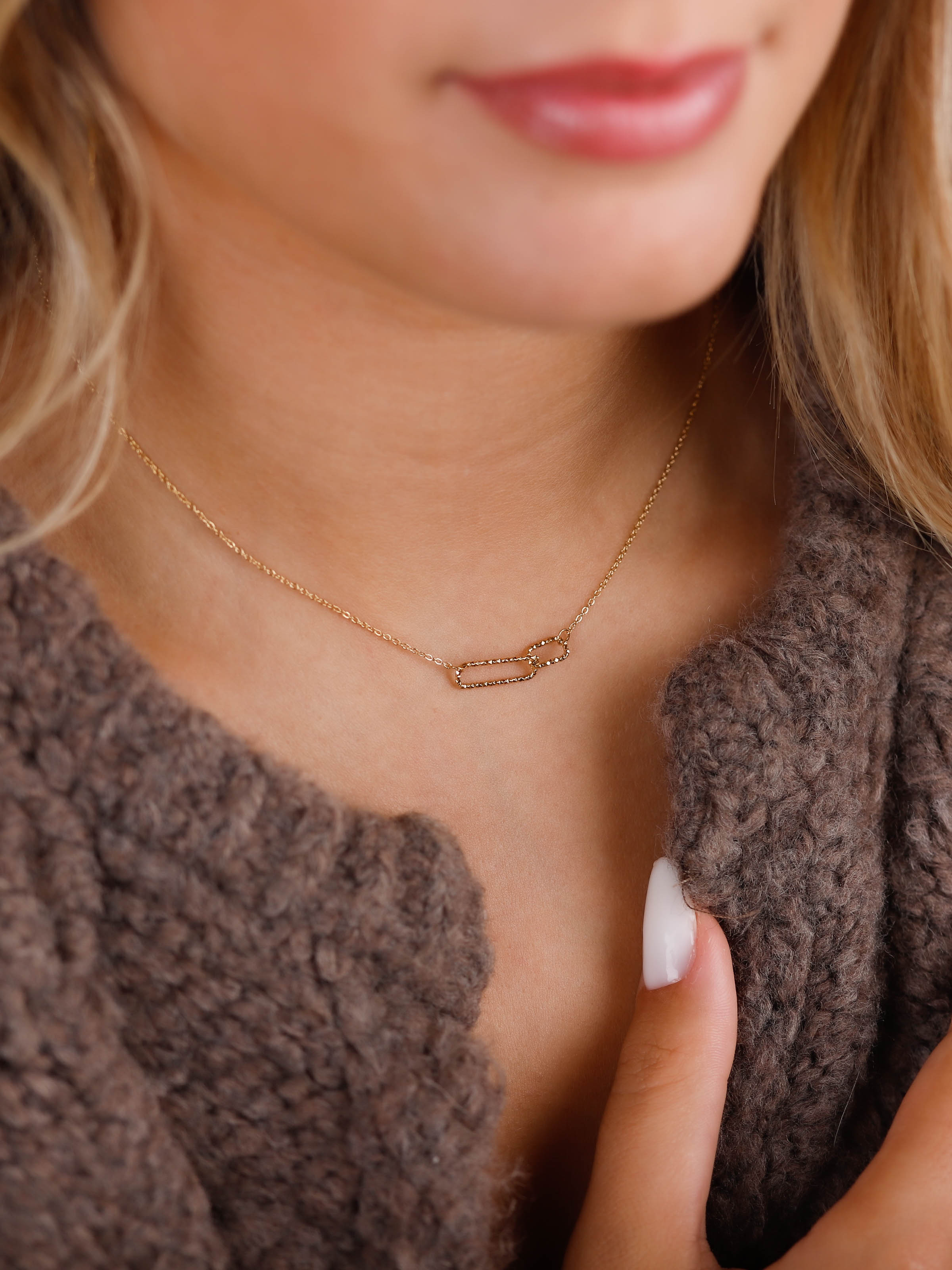 collier acier inoxydable pour femme