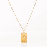 collier en acier inoxydable pour femme 