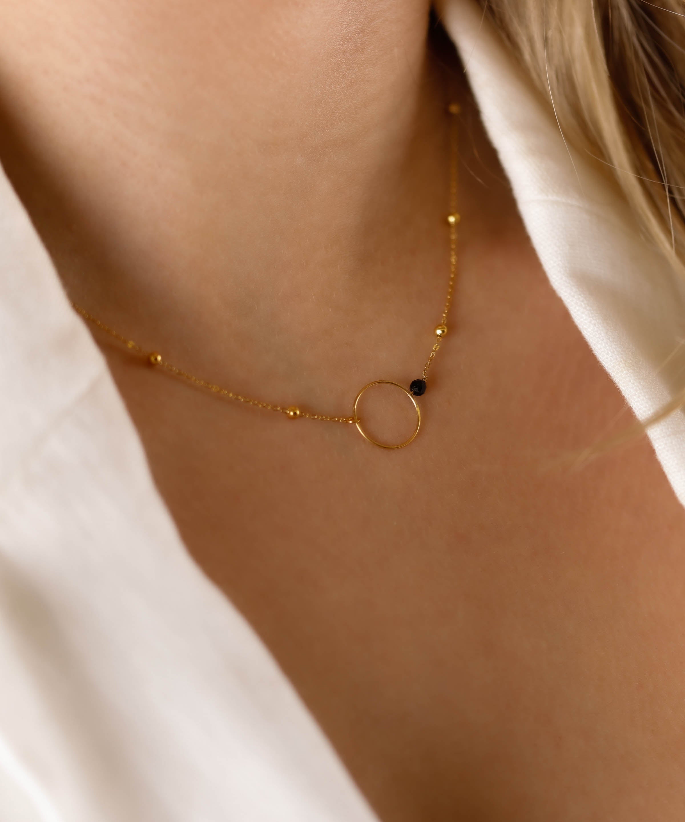 collier en acier inoxydable pour femme