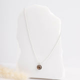 collier en argent 925 et pierre naturelle pour femme 